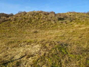 Oostnieuwkerke duinen wandeling in de koude (België)